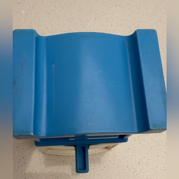 Vintage Fisher-Price Loving Family Dollhouse Blue TV Television - Picture 15 of 16